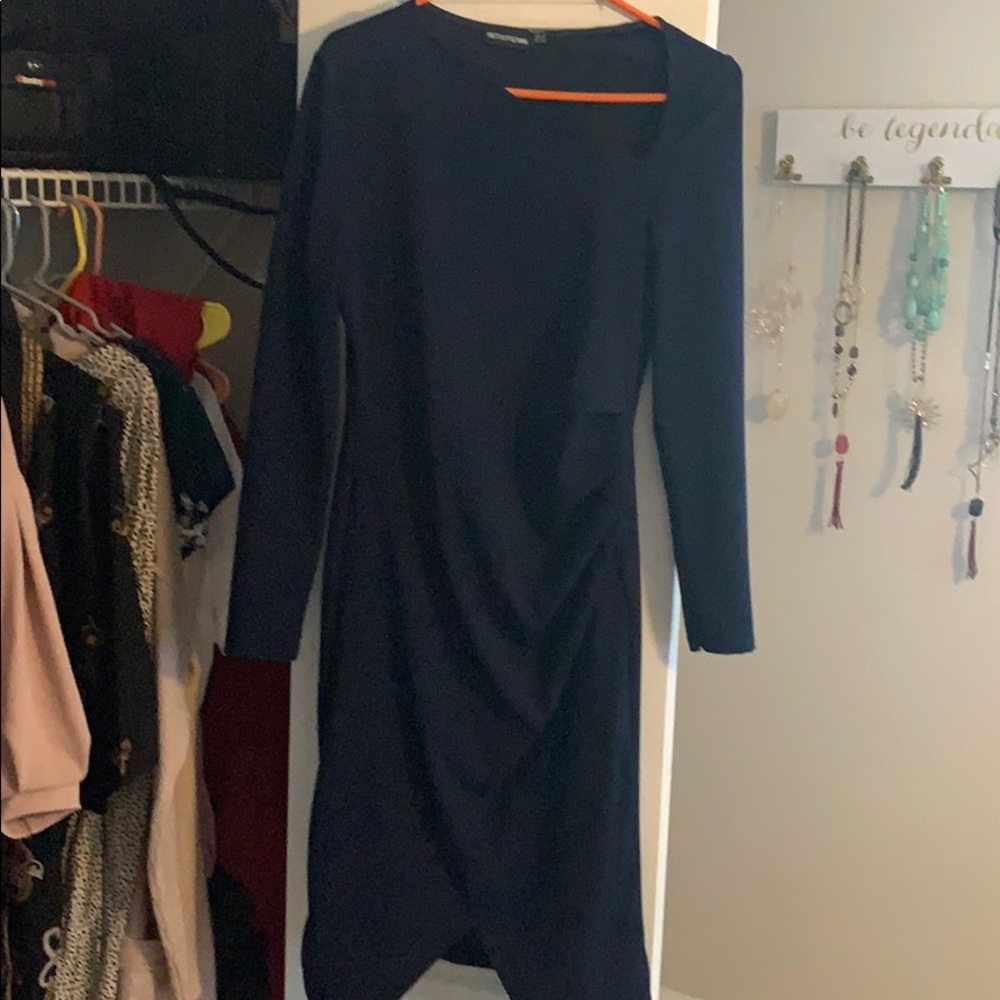 Blue dress